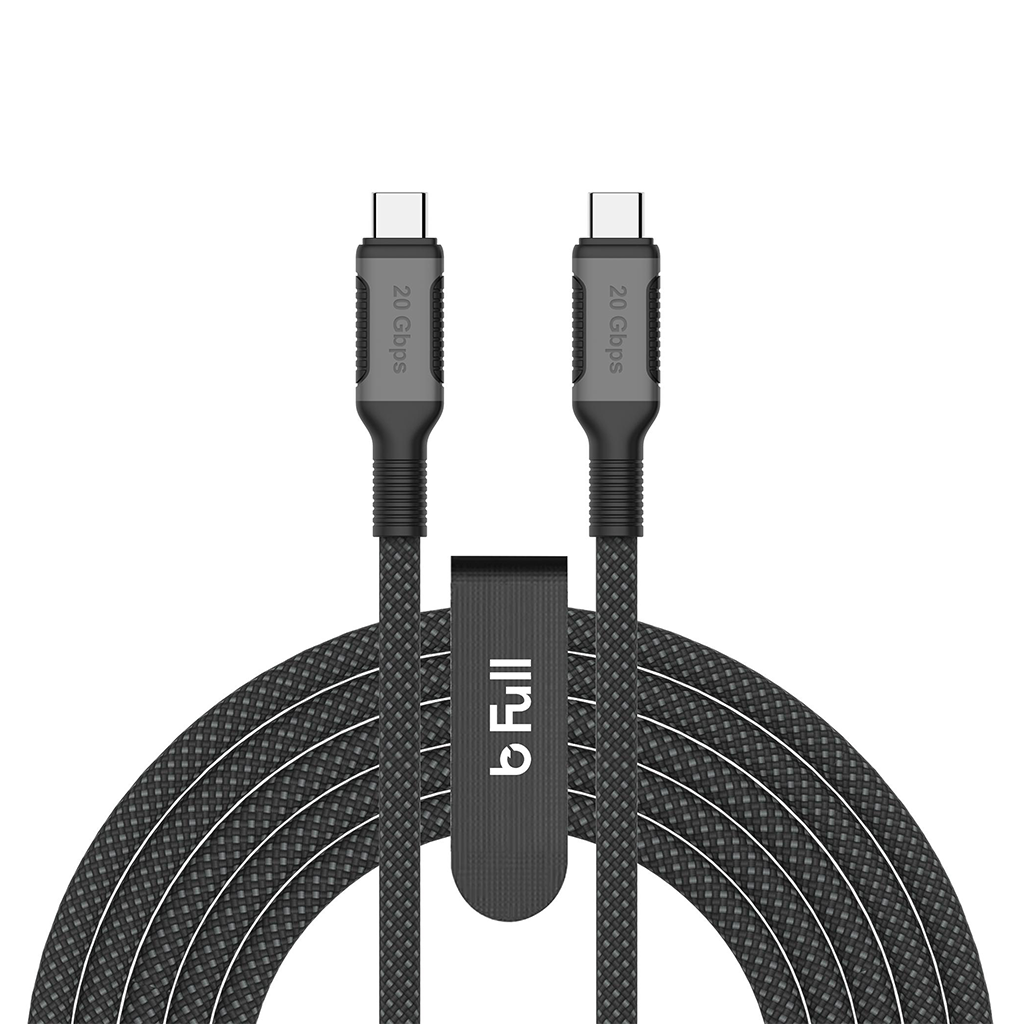 كيبل تايب سي تايب سي بي فل 3 م 100 واط شحن سريع  20GB