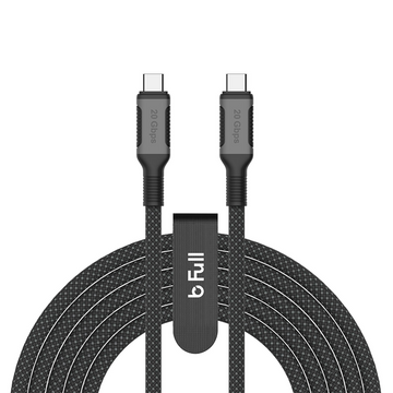 كيبل تايب سي تايب سي بي فل 3 م 100 واط شحن سريع  20GB