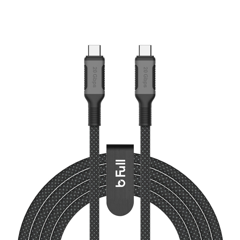 كيبل تايب سي تايب سي بي فل 2 م 100 واط شحن سريع 20GB