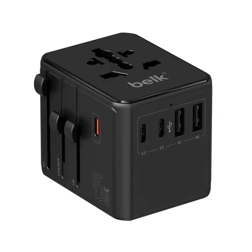 شاحن سفر متعدد المداخل والمخارج بيلك